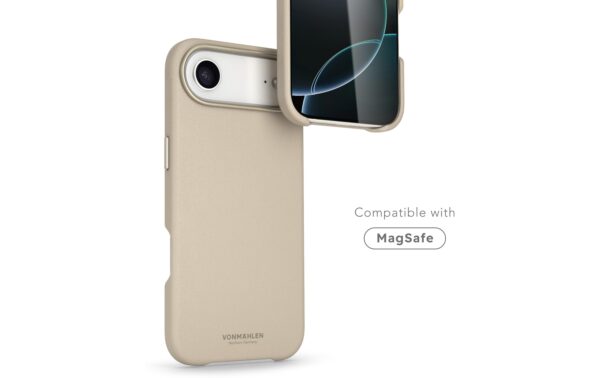 1905200_3 - Mediatech Vonmählen Like Leather Case Cream iPhone Air