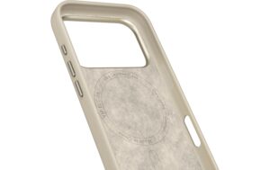 1905201_1 - Mediatech Vonmählen Like Leather Case Cream iPhone 17 Pro