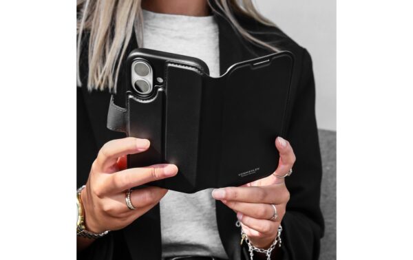 Vonmählen Vegan Leather Folio Black iPhone 17 Pro