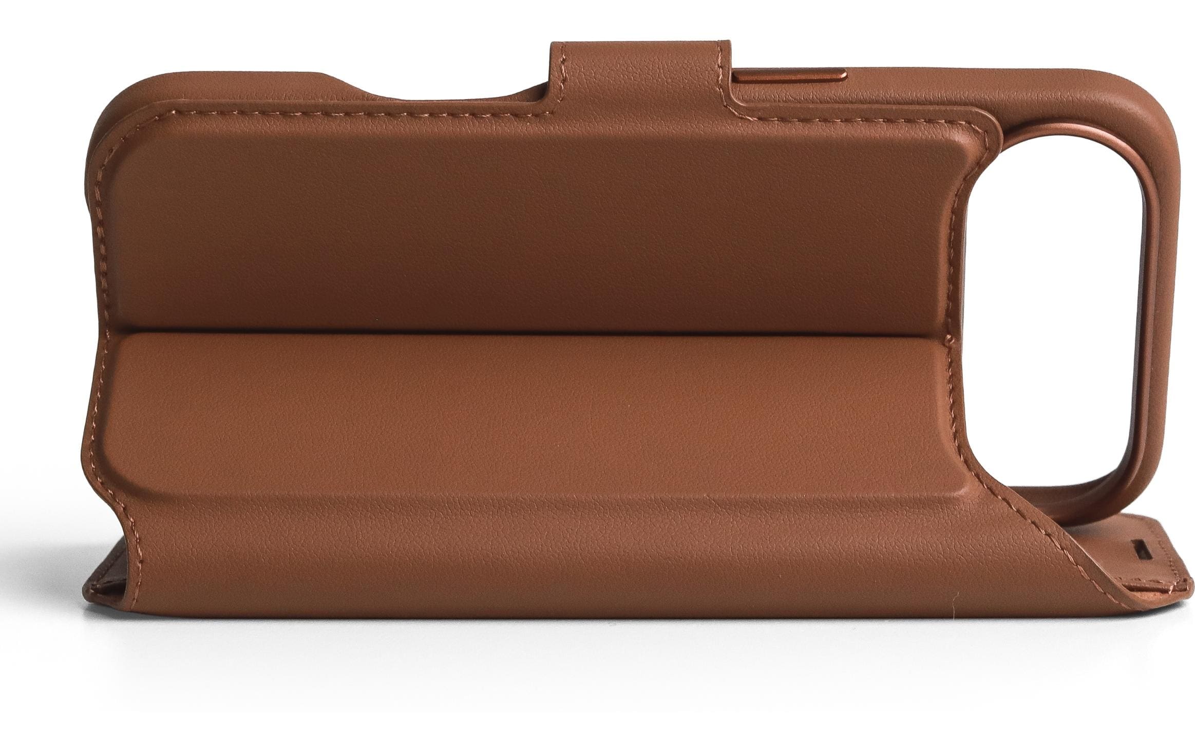 1905208_1 - Mediatech Vonmählen Vegan Leather Folio Brown iPhone Air