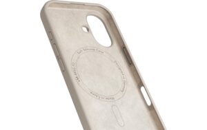 Vonmählen Soft Silicone Case Cream iPhone 17