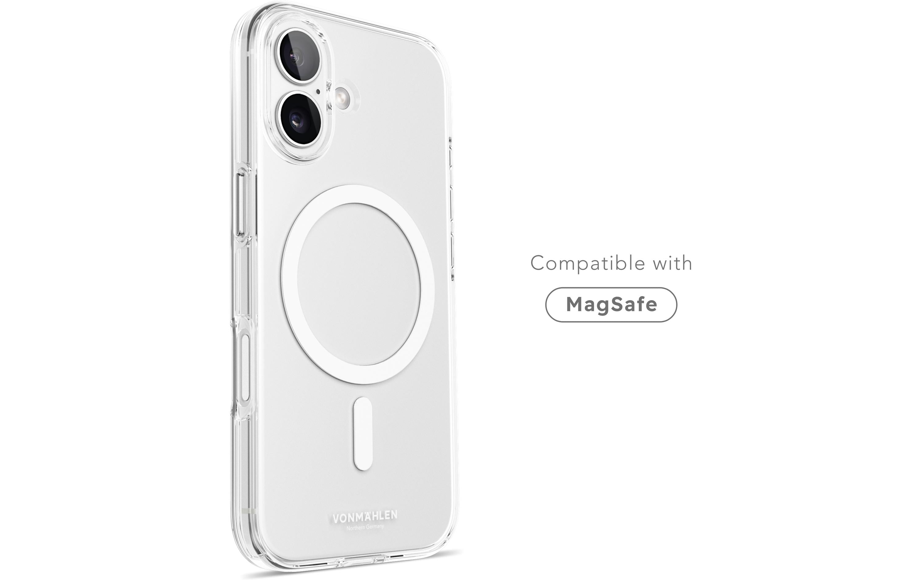 1905239_1 - Mediatech Vonmählen Transparent Case2 White iPhone 17