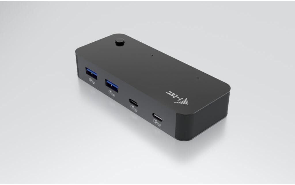 1905272_1 - Mediatech itec KVM HUB 2x USB-C + 2x USB-A 3.0 Port Universal