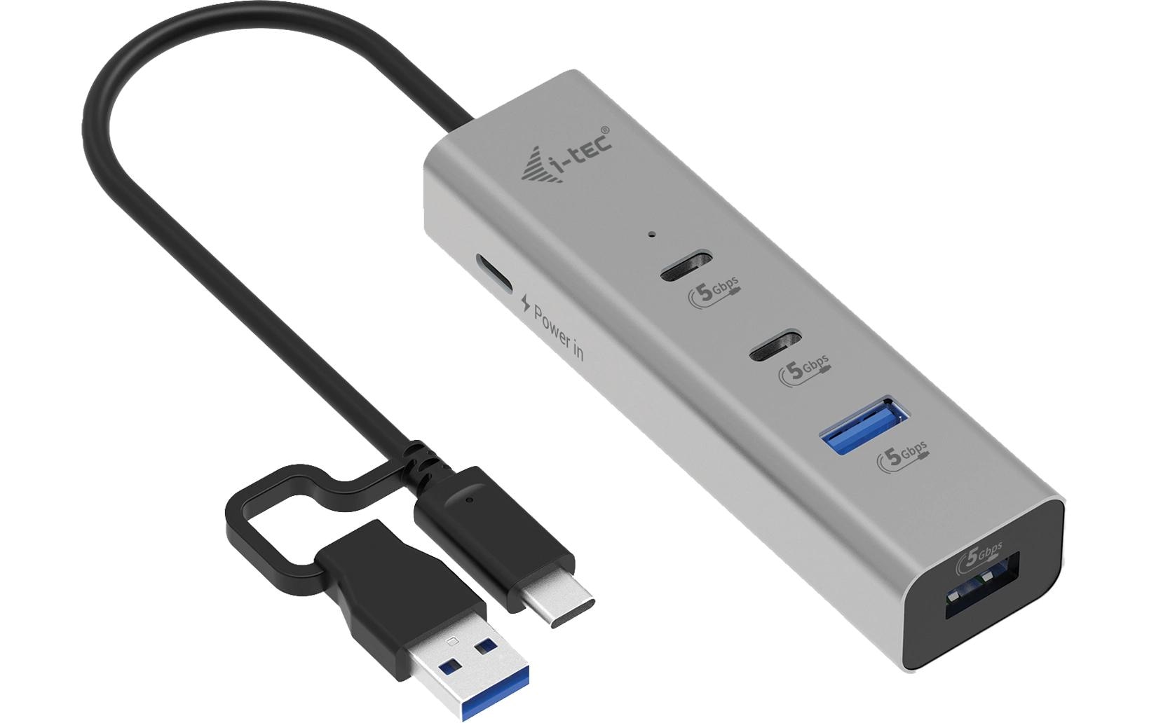1905291 - Mediatech i-tec Charging Metal HUB 2x USBC+2x USBA Universal, PD 85W kaufen Schweiz | Mediatech.ch