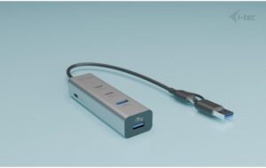 1905291_1 - Mediatech i-tec Charging Metal HUB 2x USBC+2x USBA Universal, PD 85W