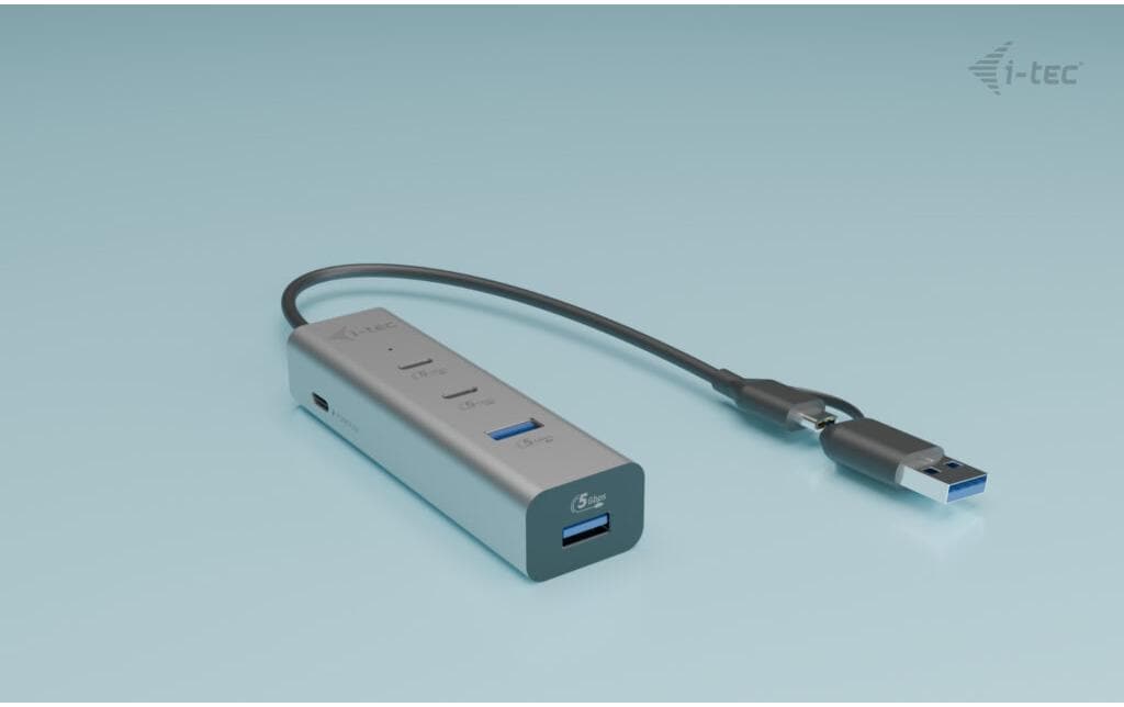 1905291_1 - Mediatech i-tec Charging Metal HUB 2x USBC+2x USBA Universal, PD 85W