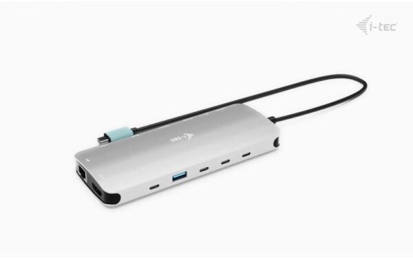 1905326_2 - Mediatech i-tec USB-C Metal Nano 3x Display Dock 2x HDMI 1x USB-C video, PD 140W