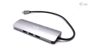 1905348_1 - Mediatech i-tec USB-C Metal Nano Docking Station 4K HDMI LAN PD 100 W + Charger 100W