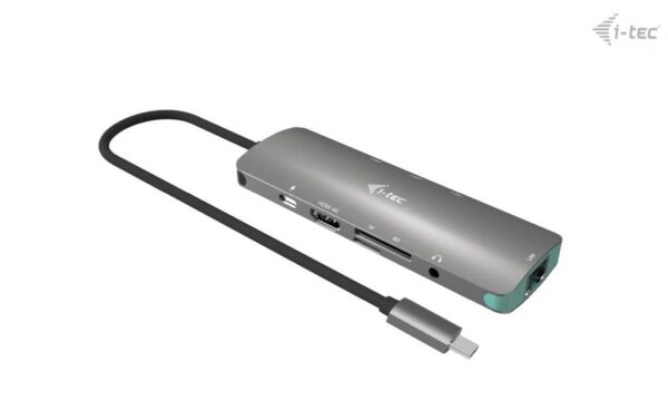 1905348_2 - Mediatech i-tec USB-C Metal Nano Docking Station 4K HDMI LAN PD 100 W + Charger 100W