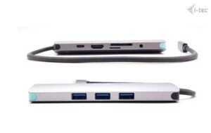 1905348_3 - Mediatech i-tec USB-C Metal Nano Docking Station 4K HDMI LAN PD 100 W + Charger 100W