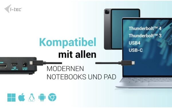 1905402_6 - Mediatech i-tec USB-C Triple 4KDisplay DockingStation Gen2 Pro