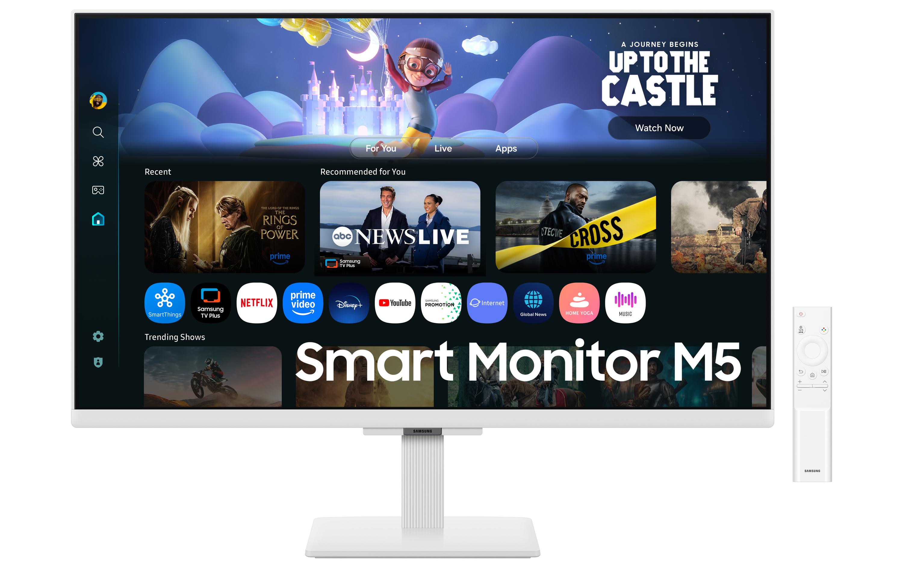 1905516 - Mediatech Samsung LS27FM501EUXEN, 27, white 1920 x 1080, SMART, WiFi/BT, Speaker kaufen Schweiz | Mediatech.ch