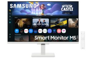 1905516_5 - Mediatech Samsung LS27FM501EUXEN, 27, white 1920 x 1080, SMART, WiFi/BT, Speaker