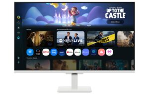 1905518_1 - Mediatech Samsung LS32FM501EUXEN, 32, white 1920 x 1080, SMART, WiFi/BT, Speaker