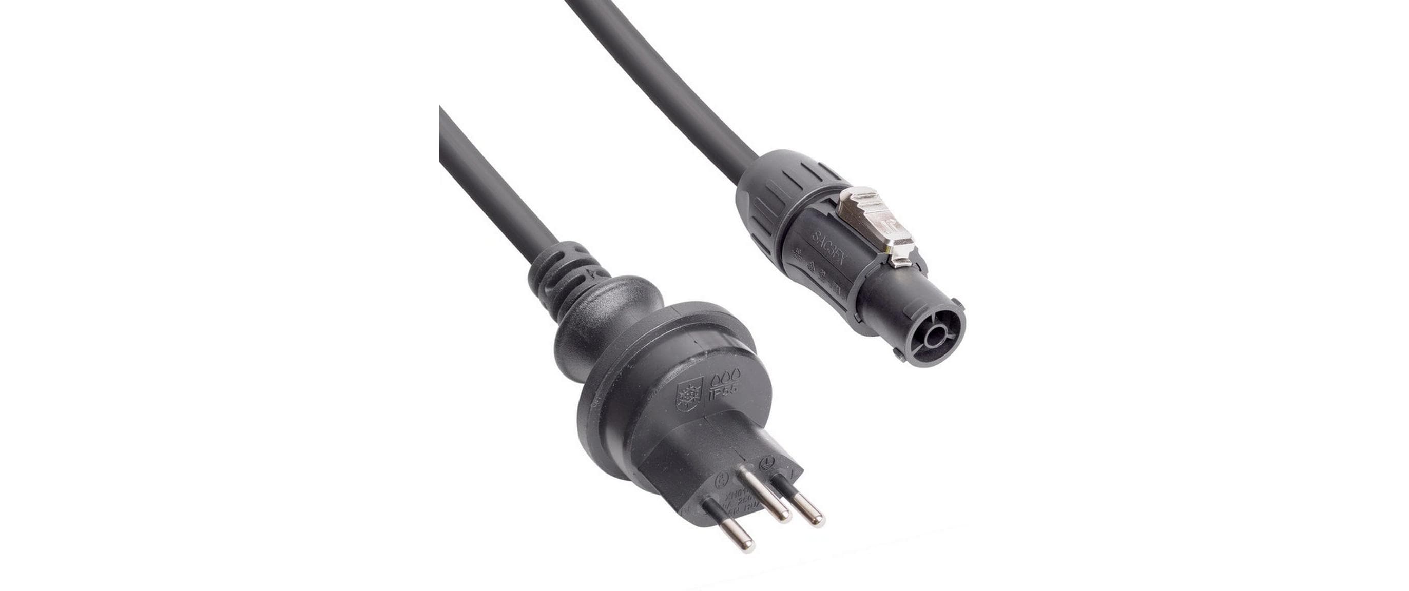 1905621 - Mediatech PD Connex CX14-5 CH Netzkabel CH T13 IP55-Pwc SAC3FX IP65, 1.5m kaufen Schweiz | Mediatech.ch