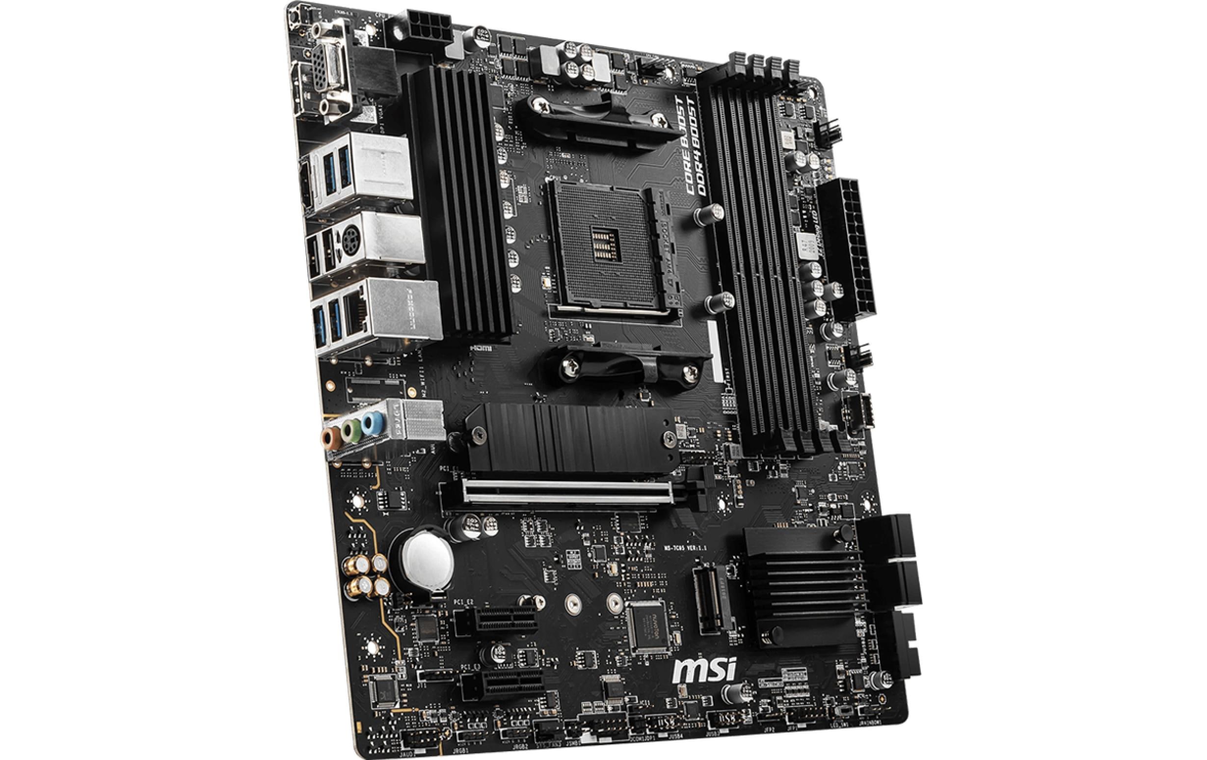 1906266_1 - Mediatech MSI B550M PRO-VDH, AM4, mATX AMD B550, 4x DDR4, PCIe 4.0, HDMI, DP