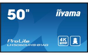 Iiyama LH5060UHS-B1AG 50, IPS, UHD, 500cd, Slim, Android