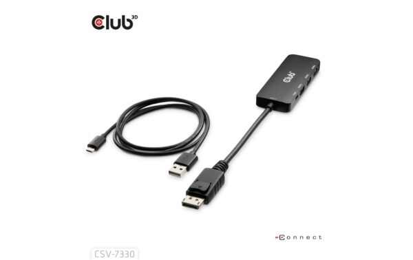 1907615_2 - Mediatech Club 3D, DP auf 3xHDMI Hub, Triple HDMI-Ausgang