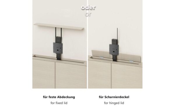 My Wall TV-Lift HP 66-2 37-65, App-Steuerung, Boden & Decke