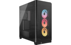 Corsair Midi Tower Frame 4500X Midi Schwarz 4x 3.5, 2x 2.5, 2x USB-A, 1x USB-C