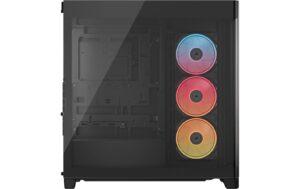 Corsair Midi Tower Frame 4500X Midi Schwarz 4x 3.5, 2x 2.5, 2x USB-A, 1x USB-C