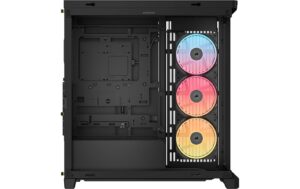 Corsair Midi Tower Frame 4500X Midi Schwarz 4x 3.5, 2x 2.5, 2x USB-A, 1x USB-C