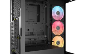 Corsair Midi Tower Frame 4500X Midi Schwarz 4x 3.5, 2x 2.5, 2x USB-A, 1x USB-C