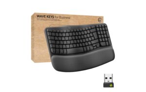 1910021 - Mediatech Logitech Wave Keys graphite US-Layout US-Layout