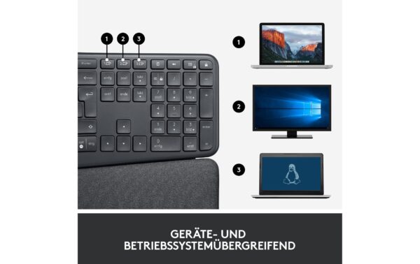 Logitech K860 Ergo US-Layout US-Layout