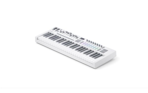 1910664_5 - Mediatech Novation Launchkey 49 White 49-Tasten Keyboard-Controller