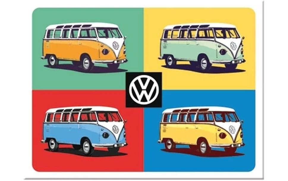 1912191 - Mediatech Nostalgic Art Magnet VW Bulli 8x6 cm, 1 Stück kaufen Schweiz | Mediatech.ch