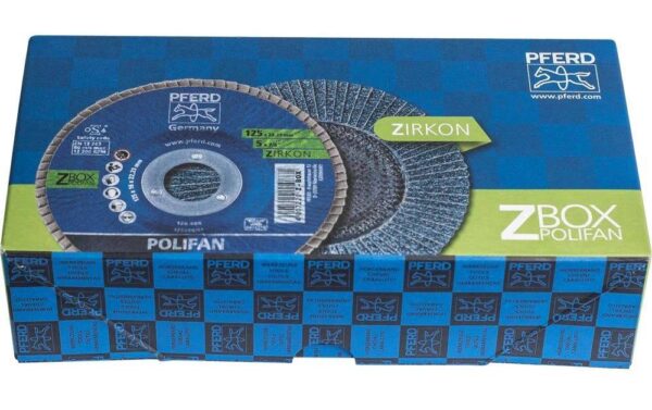 POLIFAN Fächerscheibe START STEELOX Z-Box PFC 125 Z40 START STEELOX