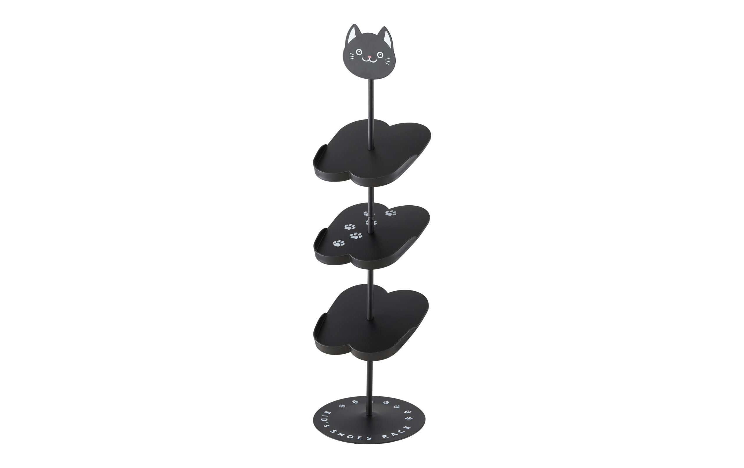 1912758 - Mediatech Yamazaki Kinder-Schuhregal Katze Stahl, B 18 x T 18 x H 67 cm, Schwarz kaufen Schweiz | Mediatech.ch