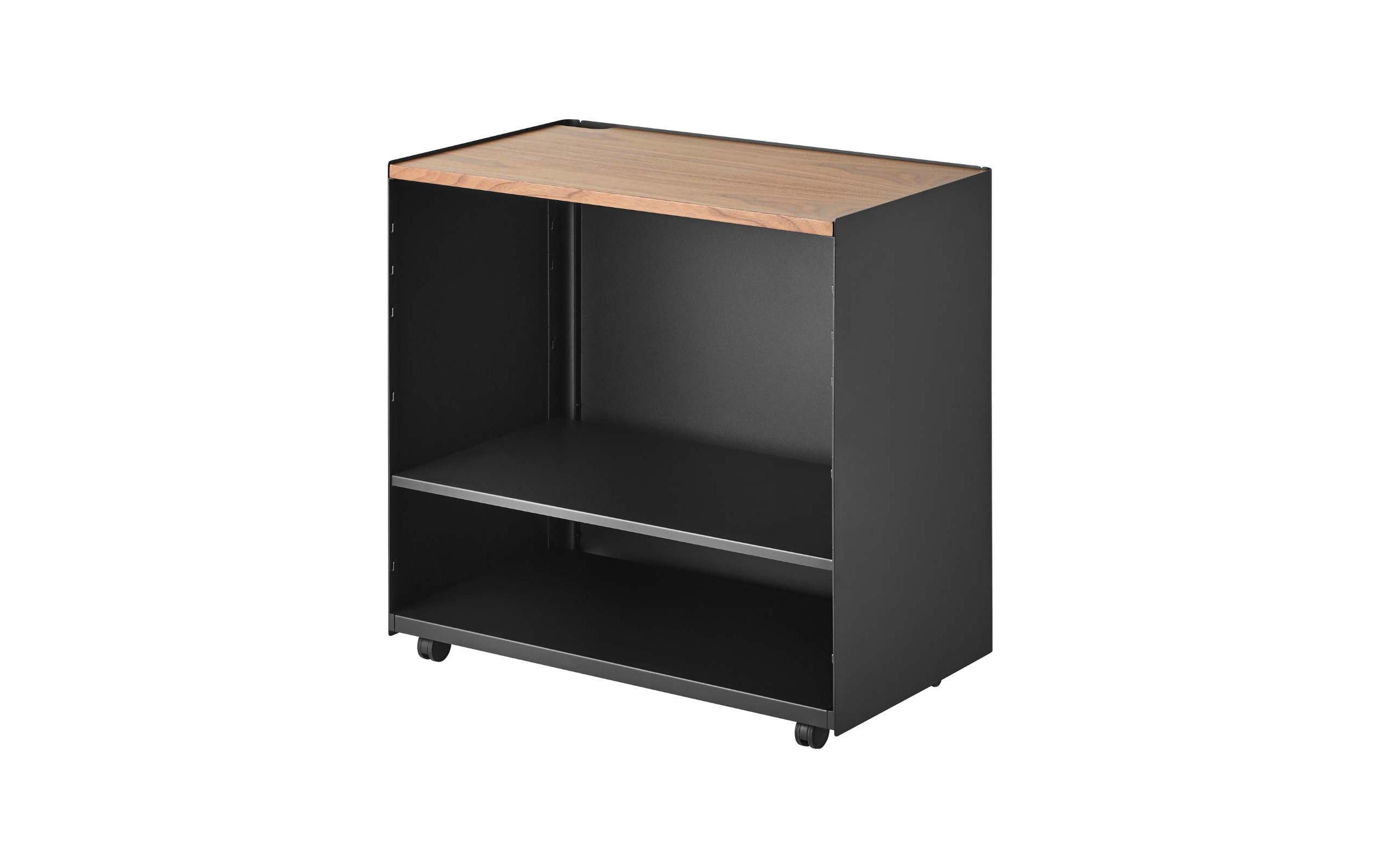 1912768 - Mediatech Yamazaki Aufbewahrungswagen TOWER Stahl/MDF, Schwarz kaufen Schweiz | Mediatech.ch