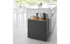 1912768_3 - Mediatech Yamazaki Aufbewahrungswagen TOWER Stahl/MDF, Schwarz