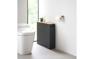 1912770_2 - Mediatech Yamazaki Nischenregal Tower Stahl/MDF, Schwarz