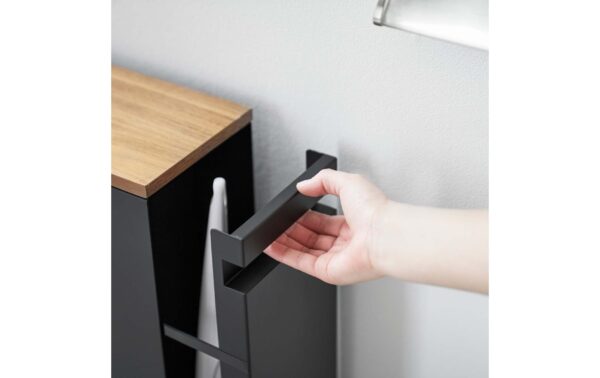 1912770_4 - Mediatech Yamazaki Nischenregal Tower Stahl/MDF, Schwarz