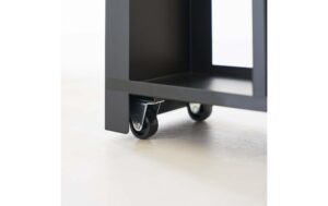 1912770_6 - Mediatech Yamazaki Nischenregal Tower Stahl/MDF, Schwarz