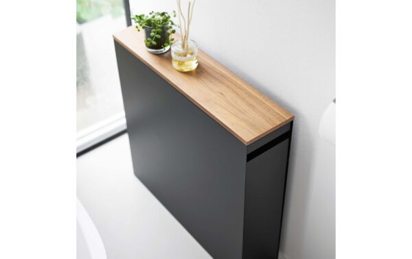 1912770_7 - Mediatech Yamazaki Nischenregal Tower Stahl/MDF, Schwarz
