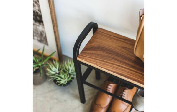1912798_3 - Mediatech Yamazaki Schuhregal TOWER Stahl/MDF, B 48 x T 19 x H 46 cm, Schwarz