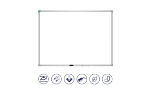 FRANKEN Schreibtafel U-Act!Line emailliert, 60 x 45 cm