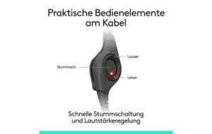 1913515_3 - Mediatech Logitech H390 USB-C Computer Headset Mikrofon, USB-C