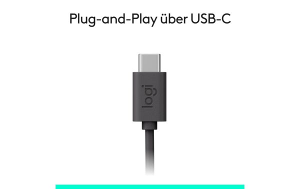 1913515_4 - Mediatech Logitech H390 USB-C Computer Headset Mikrofon, USB-C