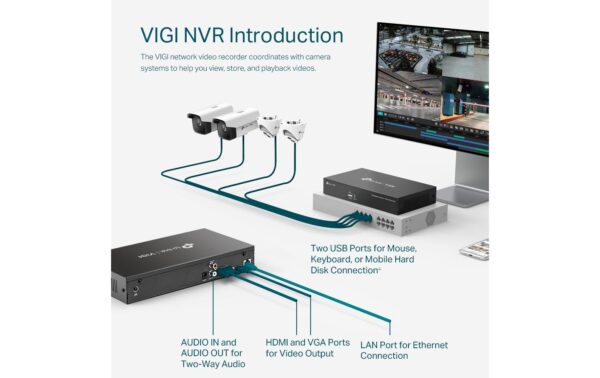 1913983_2 - Mediatech TP-Link VIGI 8 Channel Network Video Recorder