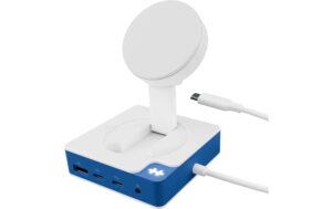 HyperDrive Flex MagCharge USB-C Hub (Blue) blau