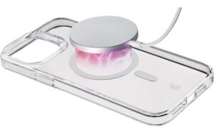 Cellular Gloss Case Magsafe iPhone 15+, Transparent