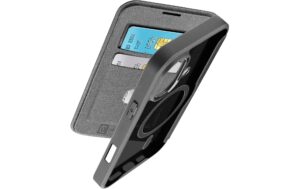 1914940_4 - Mediatech Cellular Book Case inkl. MagSafe iPhone 16, Black