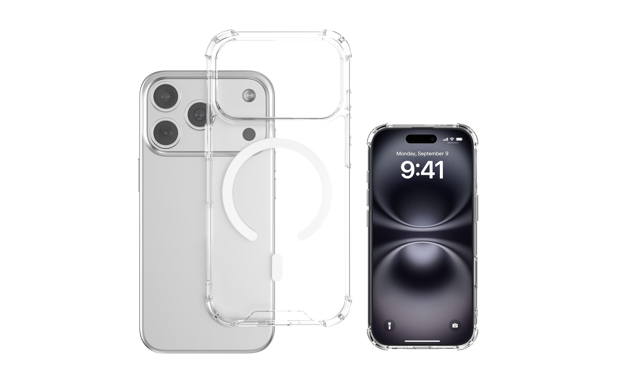 1915090_1 - Mediatech 4smarts Hybrid Case Ibiza Magsafe iPhone 17 Pro