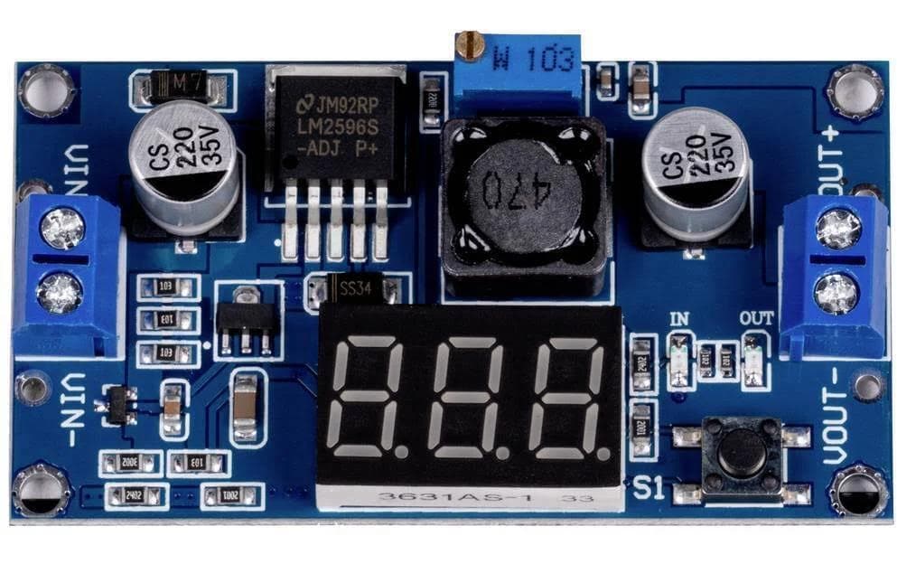 1915985 - Mediatech jOY-it SBC-Buck01 Spannungsregler LM2596S, DC-DC Modul, Potentiometer kaufen Schweiz | Mediatech.ch
