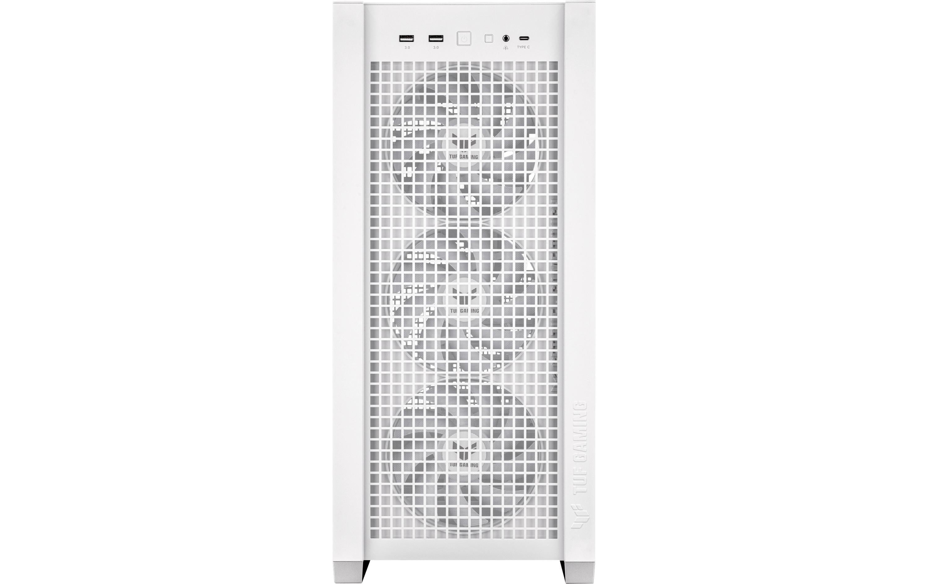 1916044_1 - Mediatech ASUS TUF GAM GT302 TG ARGB WHITE M-ITX, mATX, ATX, ETAX, 2x2,5/3,5, 2x2.5